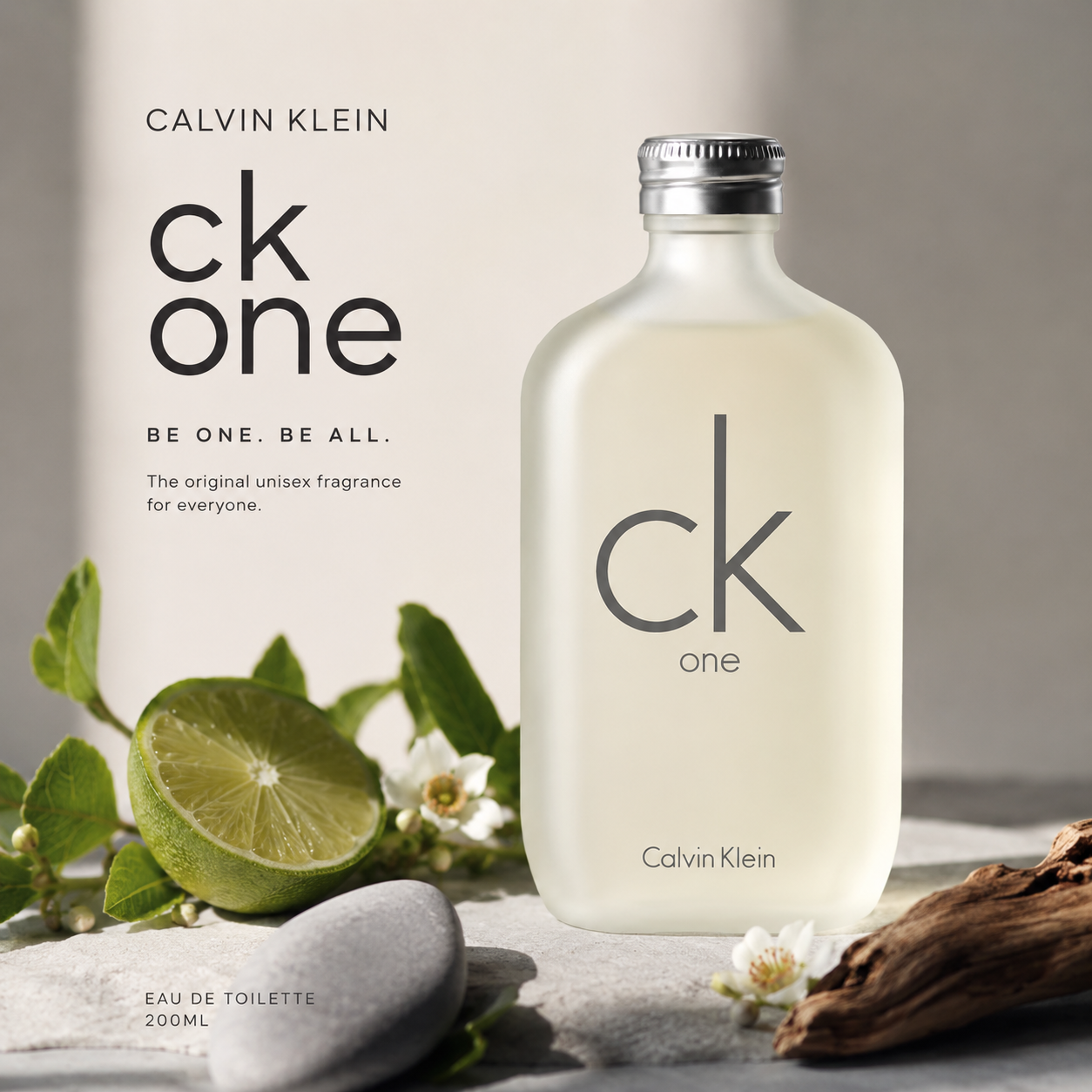Calvin Klein CK One EDT 200ml | Fresh Unisex Perfume - Image 2