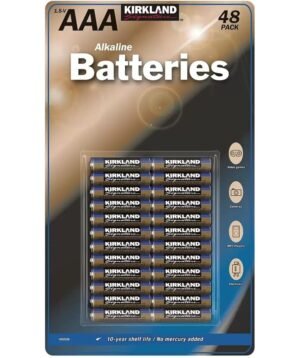 Kirkland AAA Alkaline Batteries 48