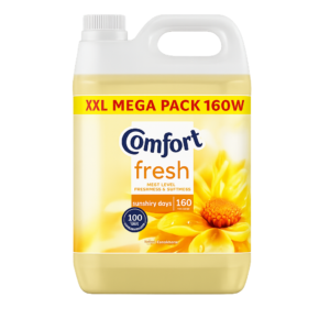 Comfort Fresh Sunshiny Days Fabric Conditioner XXL Mega Pack 160 Washes