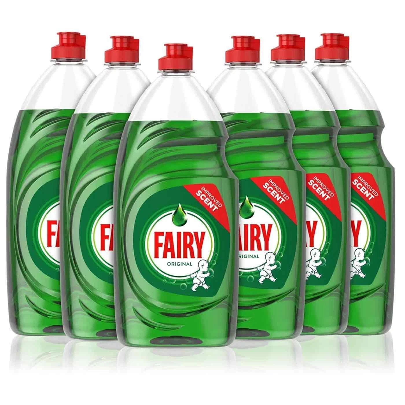 Fairy Original Washing Up Liquid Multipack | 6 x 900 ml - Image 2