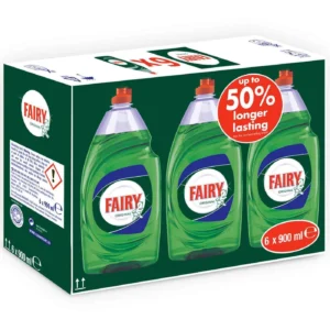 Fairy Original Washing Up Liquid Multipack | 6 x 900 ml