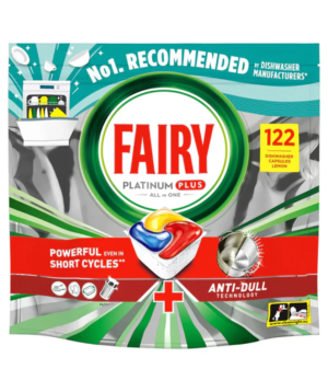 Fairy All-in-One Lemon Dishwasher 122 Capsules