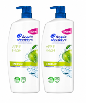 Head & Shoulders Apple Fresh 1L 2-Pack