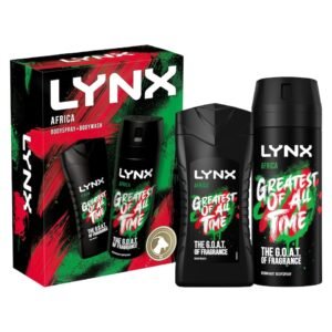 LYNX Africa Duo Gift Set | Body Spray | Body Wash