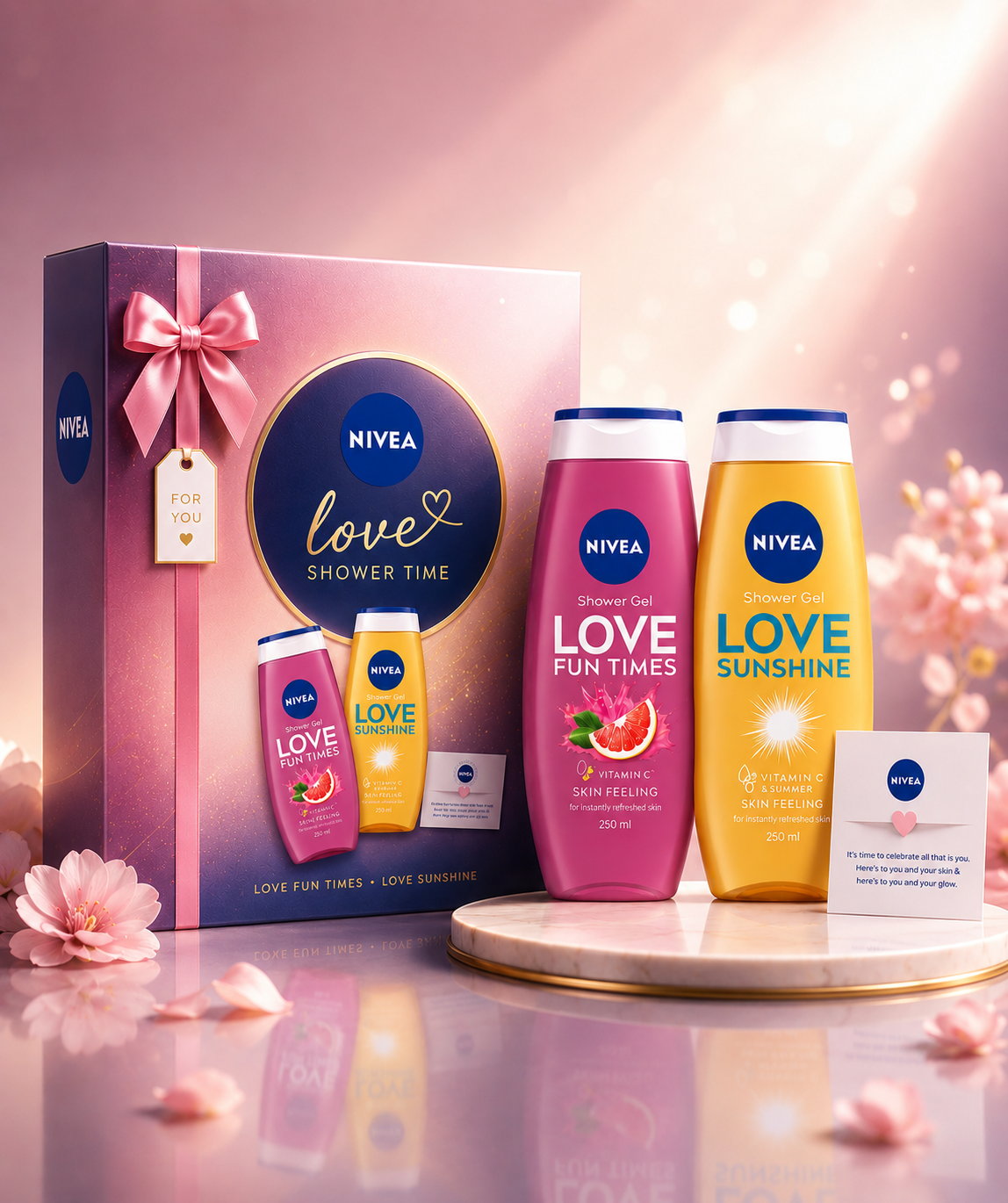 NIVEA Love Shower Time Gift Collection - Image 2