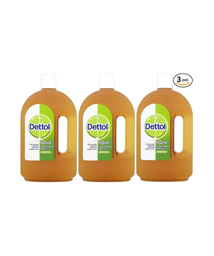 3X Dettol Liquid Antiseptic Disinfectant