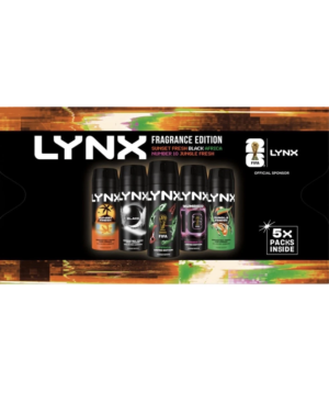 Lynx Fragrance Edition Body Spray Gift Set 5 x 150ml