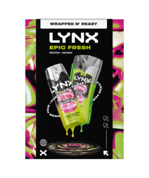 Lynx Epic Fresh Duo Gift Set – Body Spray & Body Wash