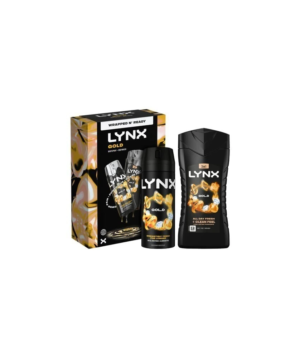 Lynx Gold Oud & Vanilla Body Wash & Deodorant Gift Set