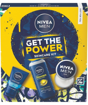NIVEA MEN Power Skincare Gift Set Trio
